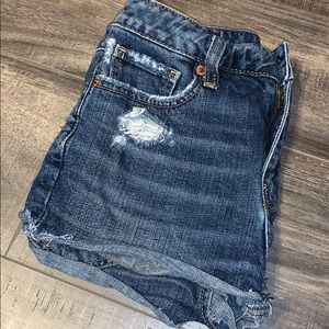 American eagle jean shorts